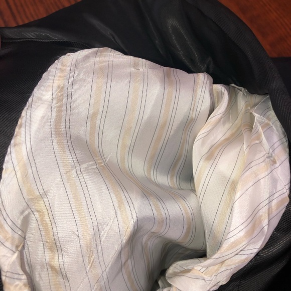 EREDI PISANO BLACK 3 BUTTON CHEST POCKET POCKET ON CHEST AND ON EACH SIDE - Picture 9 of 13